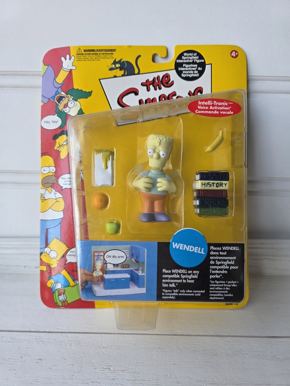 The Simpsons World Of Springfield Wendell Playmates Interactive Figure Series 10